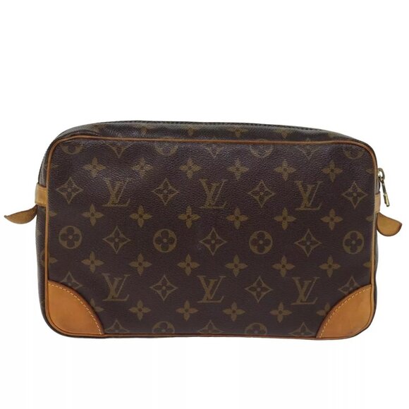 LOUIS VUITTON Monogram Compiegne 28 Clutch Bag - Picture 16 of 16